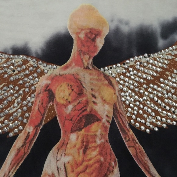 In Utero Angel Nirvana tee music Grunge small - Picture 4 of 6